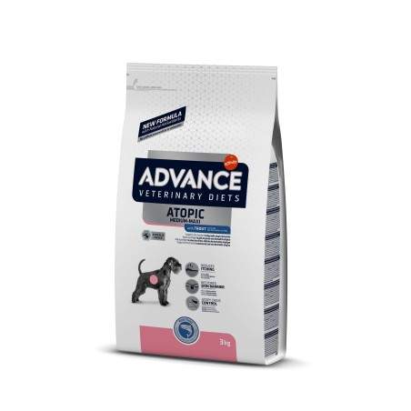 Advance Veterinary Diets Atopic Med-Maxi Trout dry food for allergic dogs with dermatosis, 3 kg Advance - 1