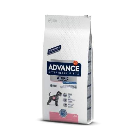 Advance Veterinary Diets Atopic Med-Maxi Trout dry food for allergic dogs with dermatosis, 12 kg Advance - 1