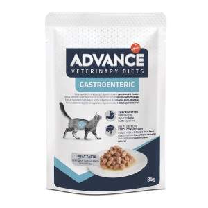 Advance Veterinary Diets Gastroenteric Sensitive drėgnas maistas katėms, turinčioms jautrų virškinamąjį traktą, 85 g Advance - 1