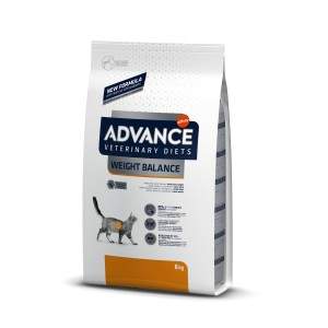 Advance Veterinary Diets Weight Balance sausā barība kaķiem ar lieko svaru, 8 kg Advance - 1