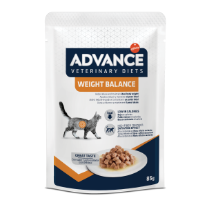 Advance Veterinary Diets Weight Balance drėgnas maistas katėms, turinčioms viršsvorio, 85 g Advance - 1