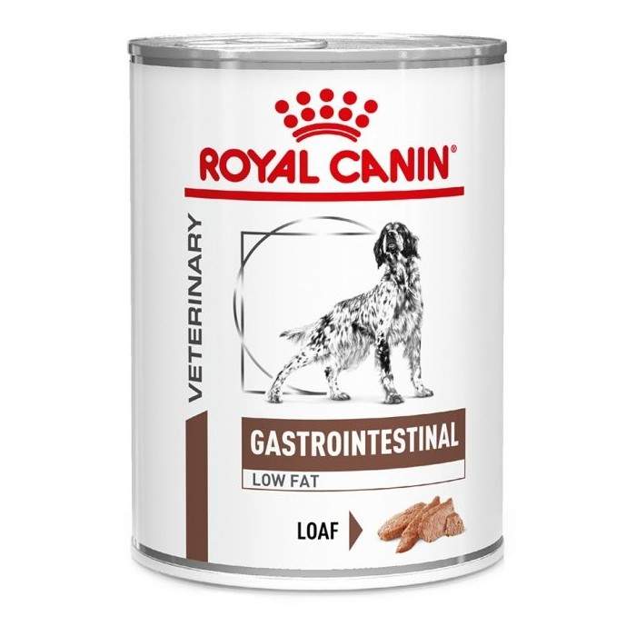 Royal Canin Veterinary Gastrointestinal Low Fat drėgnas maistas virškinimo problemų turintiems šunims, 410 g Royal Canin - 1