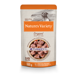 Nature's Variety Mini Adult Turkey grain-free, wet food for small breed dogs, 150 g Nature's Variety - 1