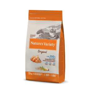 Nature's Variety Original Sterilized Salmon sausas maistas sterilizuotoms katėms, 0,3 kg Nature's Variety - 1