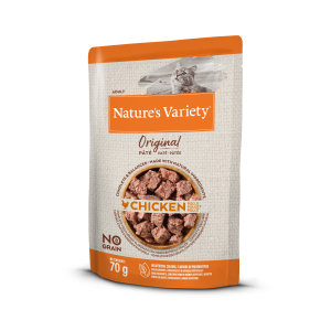 Nature's Variety Adult Chicken беззерновой, влажный корм для кошек, 70 g Nature's Variety - 1
