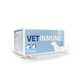 Pharmadiet Vetinmune papildai šunims ir katėms imunitetui stiprinti, 120 tablečių Pharmadiet S.A. OPKO - 1