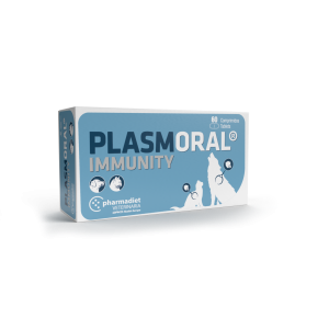 Pharmadiet Plasmoral Digest Medium добавки для лечения расстройства желудка и острой диареи у собак и кошек, 30 таблеток Pharmad