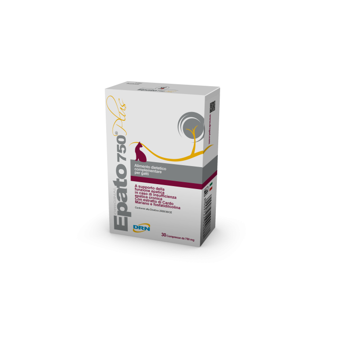 DRN Epato Paste Plus добавки для кошек, для поддержки функции печени, 30 таблетки DRN S.R.L. - 1