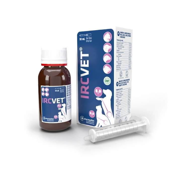 Pharmadiet Irc-Vet Gel добавка для собак и кошек для поддержания правильной функции почек, 15 мл Pharmadiet S.A. OPKO - 1