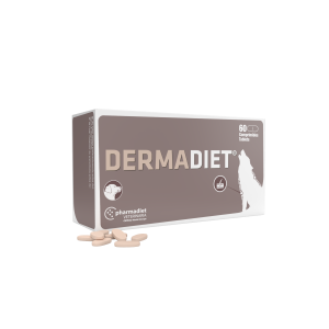Pharmadiet Dermadiet добавки для собак с дефицитом питательных веществ в коже, 60 таблеток Pharmadiet S.A. OPKO - 1