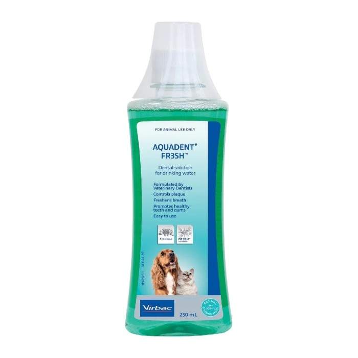 Virbac Aquadent liquid for the care of teeth and jaws of dogs and cats, 250 ml Virbac S.A. - 1