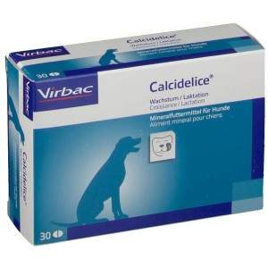 Virbac Calci Delice supplements for dogs and cats to strengthen joints and bones, 30 tablets Virbac S.A. - 1