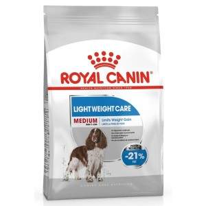Royal Canin Medium Light Weight Care sausā barība pieaugušiem vidējo šķirņu suņiem, kuriem ir tendence pieņemties svarā, 3 kg Ro