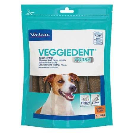 Virbac Veggiedent Fresh Bite S skanėstai šunims 5-10 kg, 15 vnt. Virbac S.A. - 1