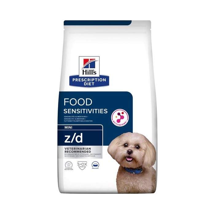 Hill's Prescription Diet Canine Food Sensitivities z/d Mini Original сухой корм для собак с пищевой аллергией, 1 кг Hill's - 1