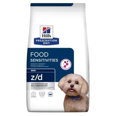 Hill's Prescription Diet Canine Food Sensitivities z/d Mini Original sausā barība suņiem ar pārtikas alerģijām, 1 kg Hill's - 1