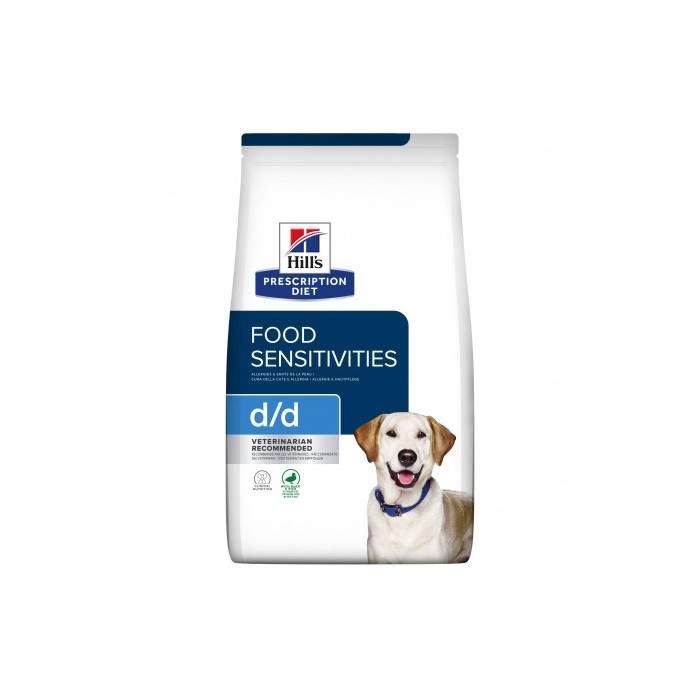 Hill's Prescription Diet Canine Food Sensitivities d/d Duck and Rice sausā barība jutīgiem suņiem, 12 kg Hill's - 1