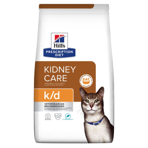 Hill's Prescription Diet Feline k/d Kidney Care Tuna sausas maistas katėms su inkstų funkcijų sutrikimais