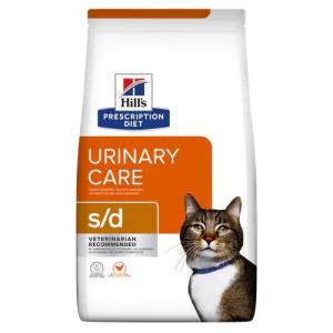 Hill's Prescription Diet Urinary Care s/d sausas maistas katėms, turinčioms šlapimo sistemos sutrikimams