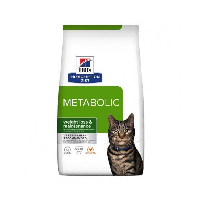 Hill's Prescription Diet Metabolic Weight Loss and Maintenance sausas maistas katėms, turinčioms viršsvorio