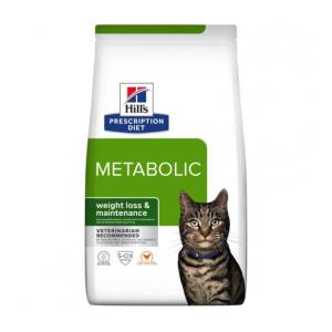 Hill's Prescription Diet Metabolic Weight Loss and Maintenance sausas maistas katėms, turinčioms viršsvorio, 1,5 kg
